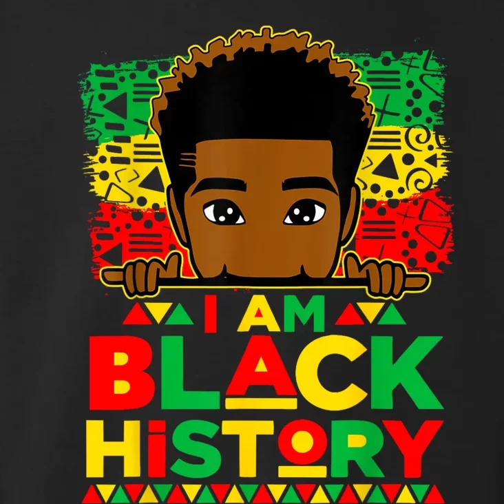 I Am Black History Month African American For Boy Toddler Hoodie