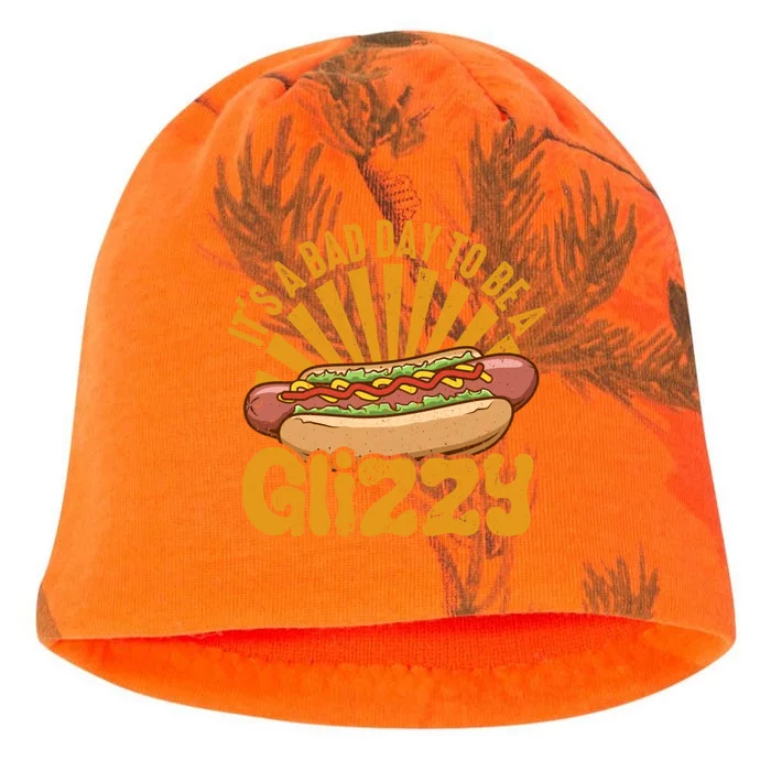 It’s A Bad Day To Be A Glizzy Hotdog Kati - Camo Knit Beanie