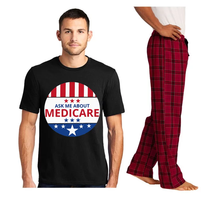 Insurance Agent Broker Sales Marketing Ask Me About Medicare Pajama Set