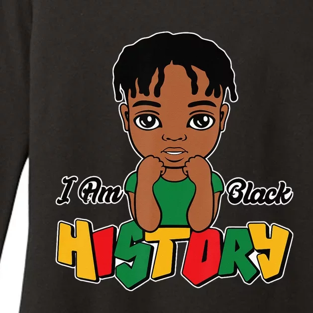 I Am Black History Black History Month Womens CVC Long Sleeve Shirt