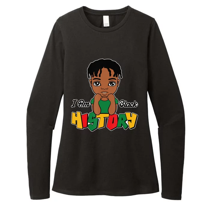 I Am Black History Black History Month Womens CVC Long Sleeve Shirt