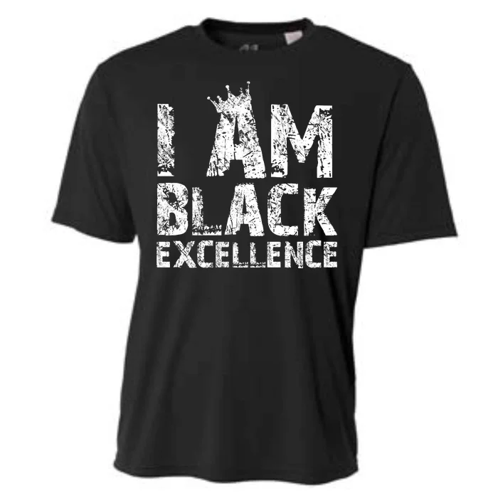 I Am Black Excellence Cooling Performance Crew T-Shirt