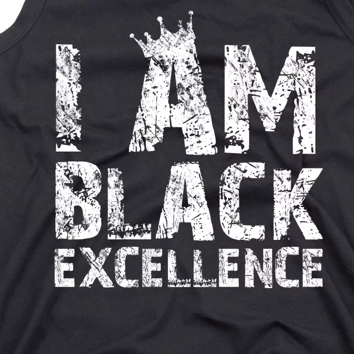 I Am Black Excellence Tank Top