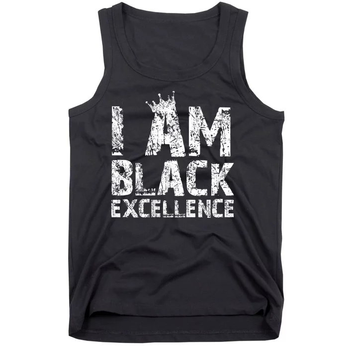 I Am Black Excellence Tank Top