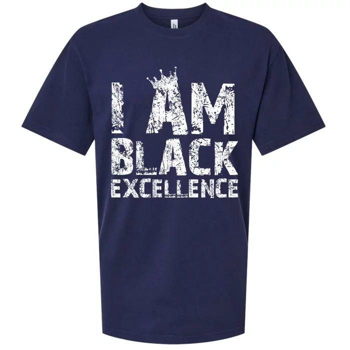 I Am Black Excellence Sueded Cloud Jersey T-Shirt