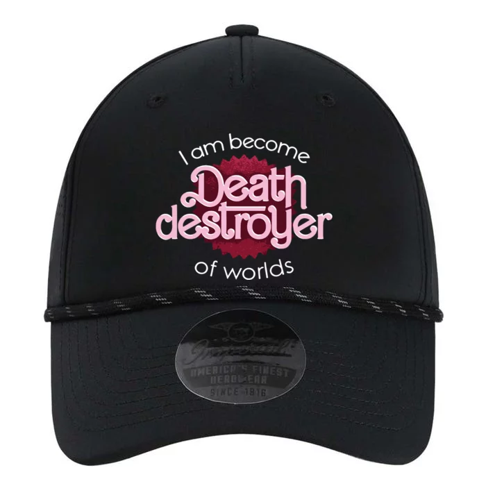 I Am Become Death Destroyer Of Worlds Oppenheimer Performance The Dyno Cap