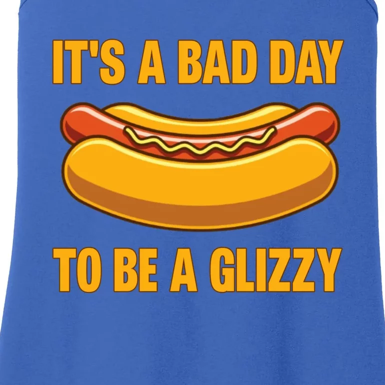 It’s A Bad Day To Be A Glizzy Hotdog Ladies Essential Tank