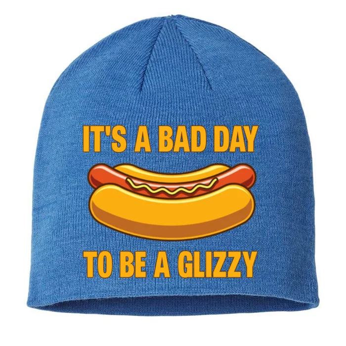 It’s A Bad Day To Be A Glizzy Hotdog 8 1/2in Sustainable Knit Beanie