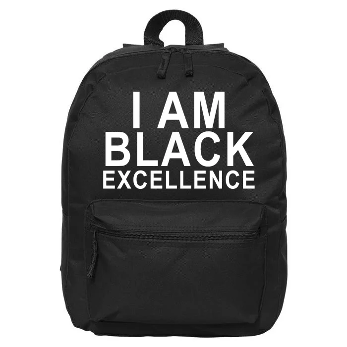 I Am Black Excellence 16 in Basic Backpack