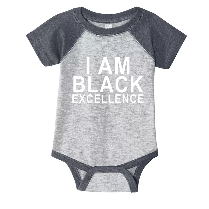 I Am Black Excellence Infant Baby Jersey Bodysuit