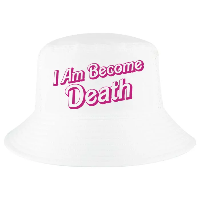 I Am Become Death In Pink Barbenheimer Cool Comfort Performance Bucket Hat