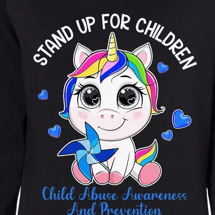 In April Blue Gnome Child Abuse Prevention Awareness Womens California Wash Sweatshirt