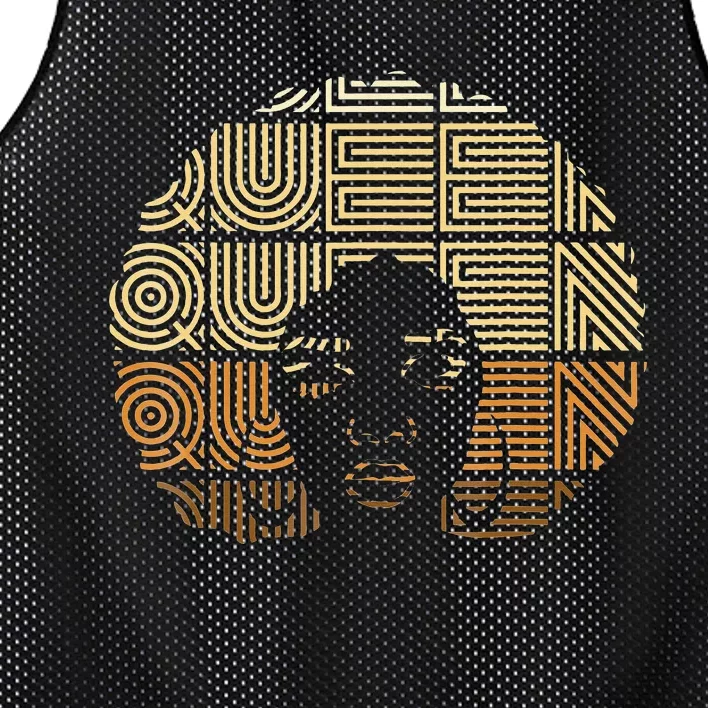 I Am Black History Month African American Queen Mesh Reversible Basketball Jersey Tank