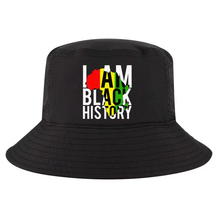 I Am Black History Month African American Pride Celebration Cool Comfort Performance Bucket Hat