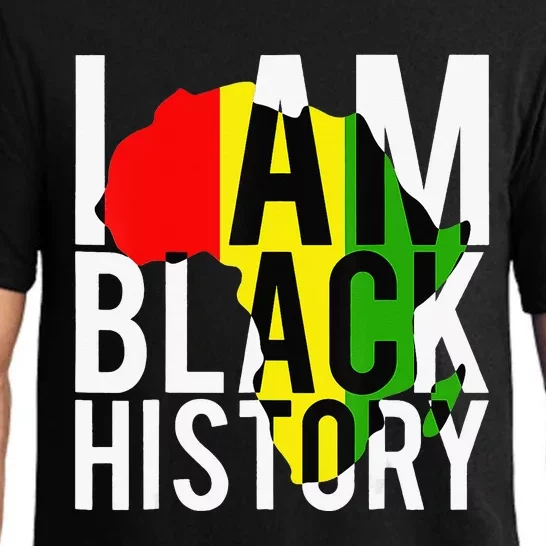 I Am Black History Month African American Pride Celebration Pajama Set