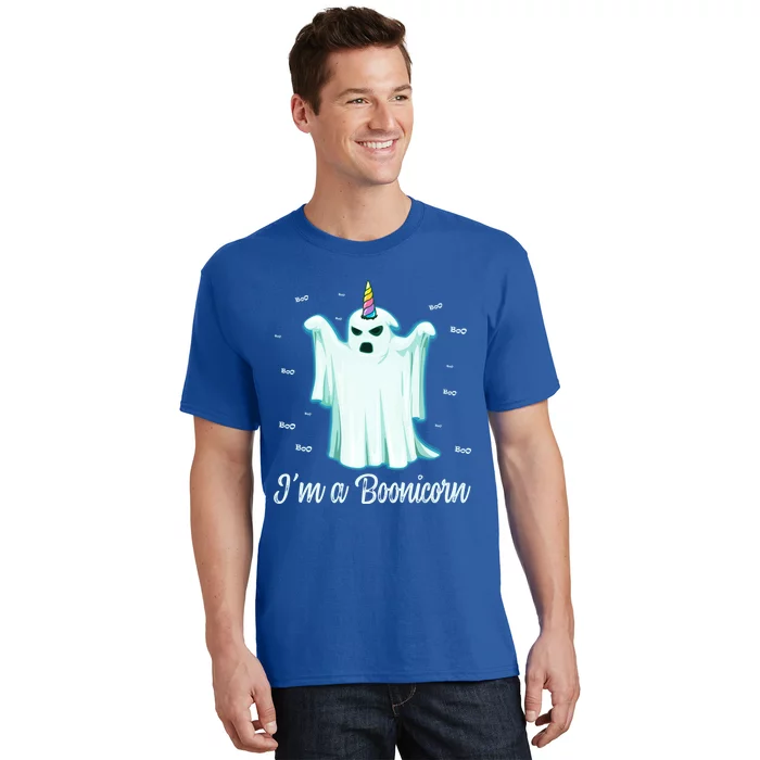 Im A Boonicorn Cute Halloween Gift Funny Ghost Unicorn Meaningful Gift T-Shirt