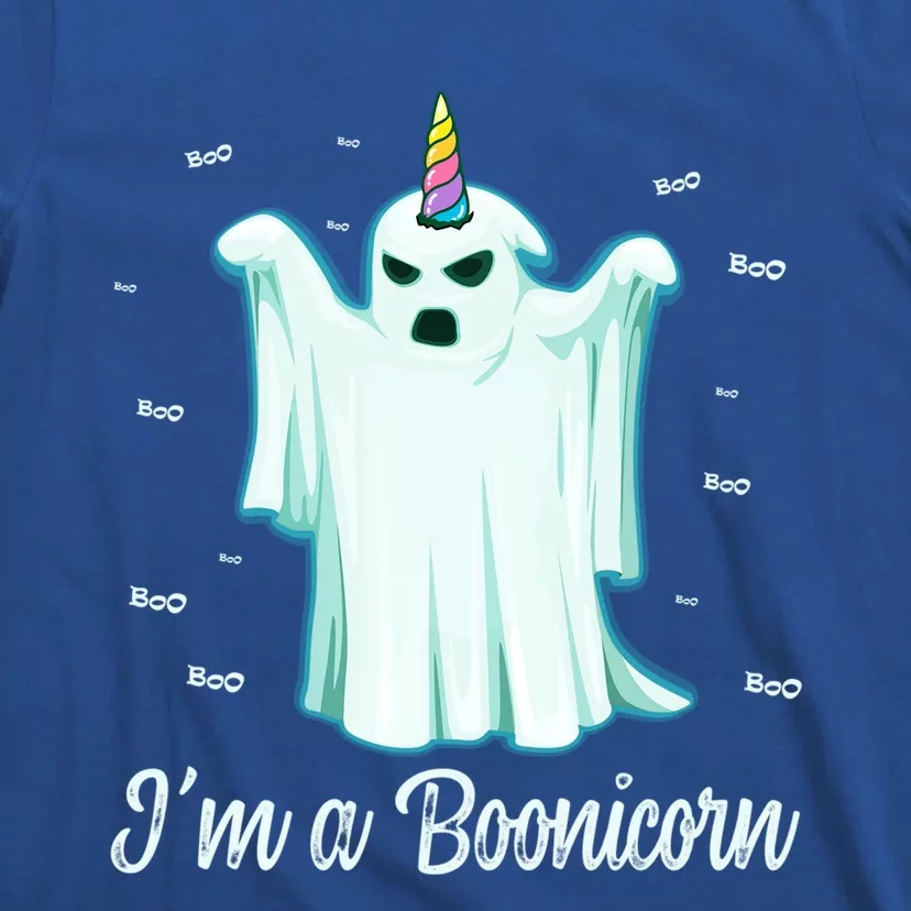 Im A Boonicorn Cute Halloween Gift Funny Ghost Unicorn Meaningful Gift T-Shirt