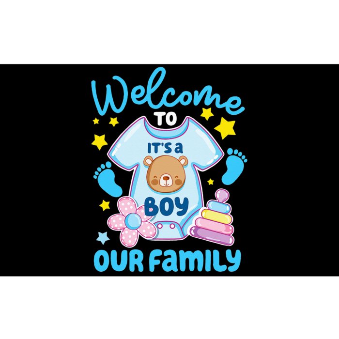 It's A Baby Shower Welcome To Our Family Bumper Sticker