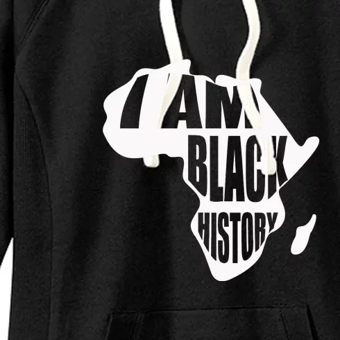 I Am Black History Month African American Pride Celebration Women's Fleece Hoodie