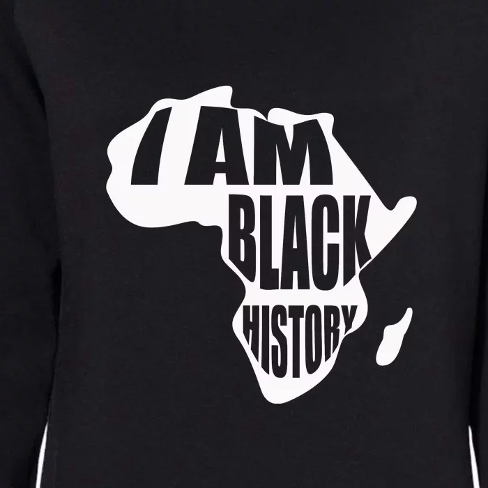 I Am Black History Month African American Pride Celebration Womens California Wash Sweatshirt