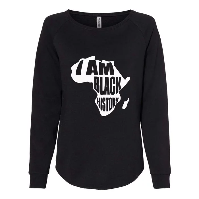 I Am Black History Month African American Pride Celebration Womens California Wash Sweatshirt