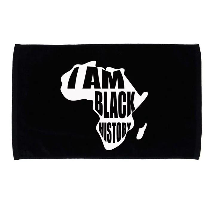 I Am Black History Month African American Pride Celebration Microfiber Hand Towel