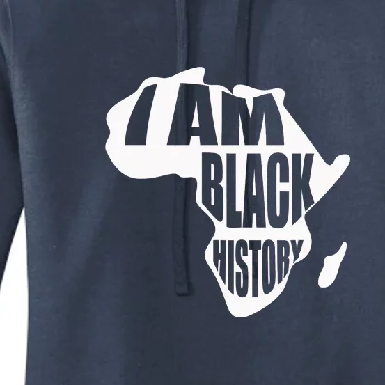 I Am Black History Month African American Pride Celebration Women's Pullover Hoodie