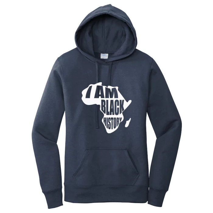 I Am Black History Month African American Pride Celebration Women's Pullover Hoodie