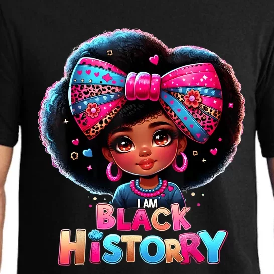 I Am Black History Month Black Melanin Pajama Set