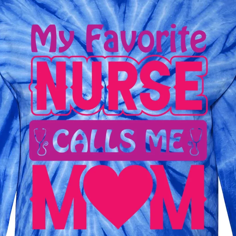 ItS A Beautiful Day To Be A Nurse National Nurses Day Gift Tie-Dye Long Sleeve Shirt