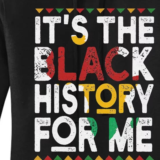 I Am Black History Month African American Pride Celebration Women's Pullover Hoodie