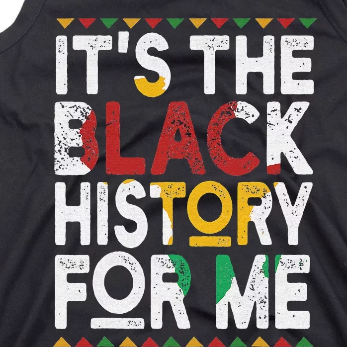 I Am Black History Month African American Pride Celebration Tank Top