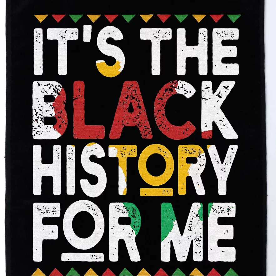 I Am Black History Month African American Pride Celebration Platinum Collection Golf Towel