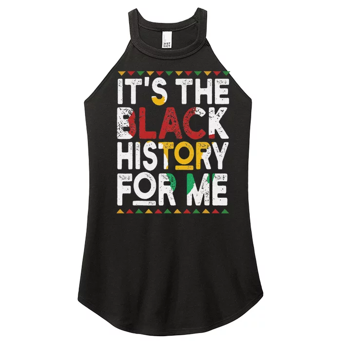 I Am Black History Month African American Pride Celebration Women’s Perfect Tri Rocker Tank