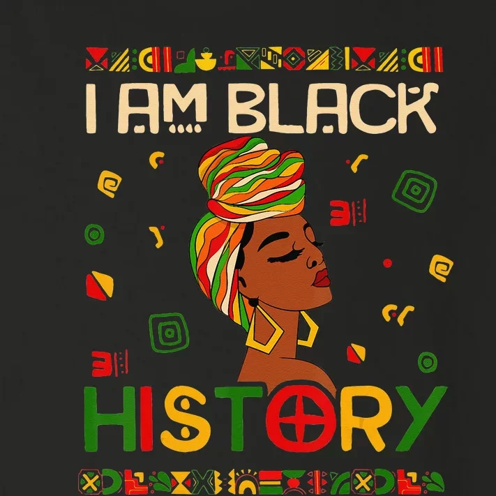 I Am Black History Month African American Toddler Long Sleeve Shirt