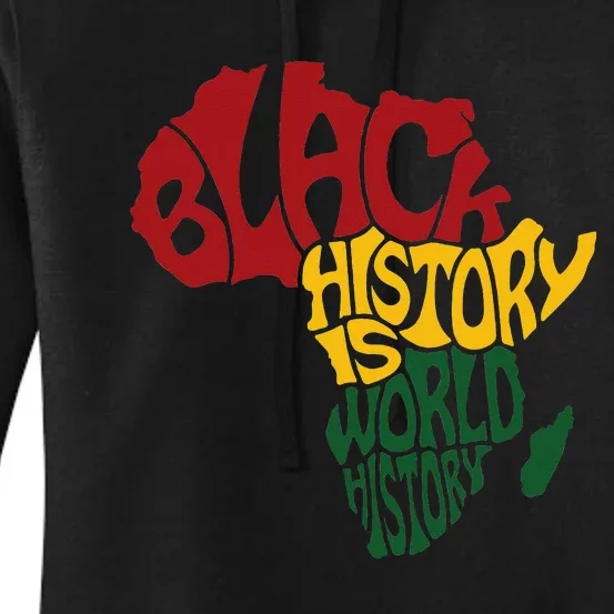 I AM BLACK HISTORY African American Pride History Gift Women's Pullover Hoodie