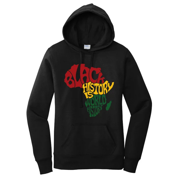 I AM BLACK HISTORY African American Pride History Gift Women's Pullover Hoodie