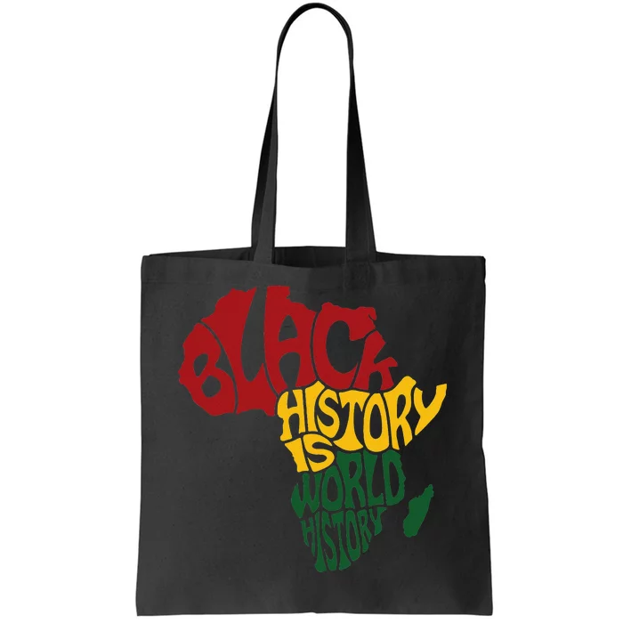 I AM BLACK HISTORY African American Pride History Gift Tote Bag