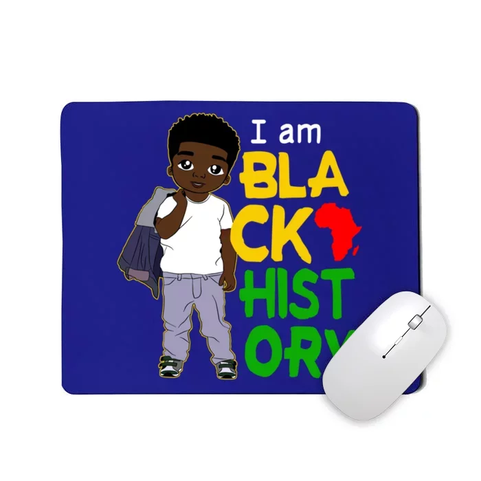 I Am Black History Great Gift I Am African American Gift Mousepad