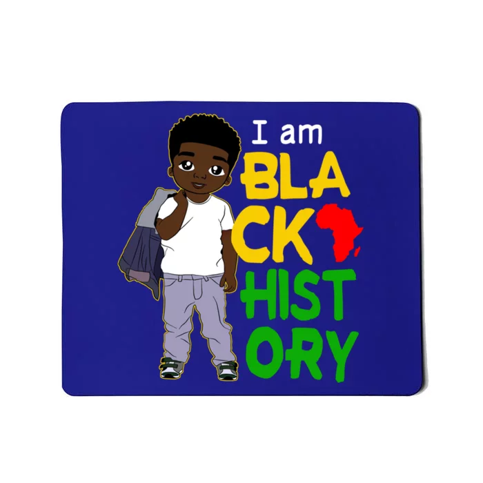 I Am Black History Great Gift I Am African American Gift Mousepad