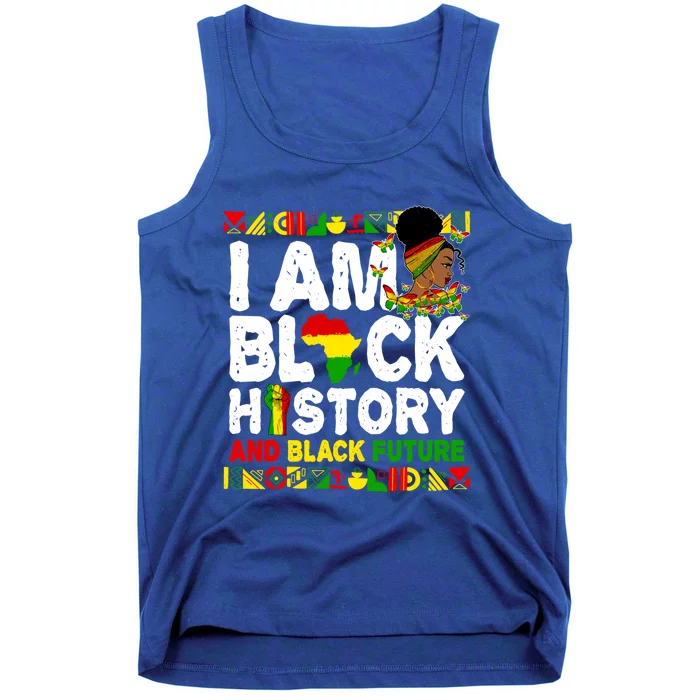 I Am Black History And Black Black History Pride Cute Gift Tank Top