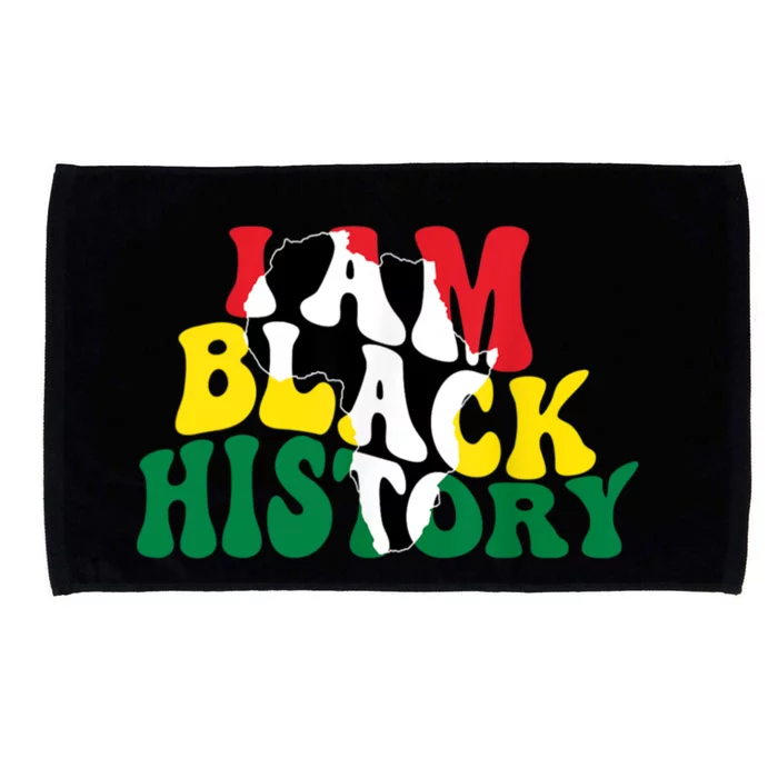 I Am Black History Month African American Microfiber Hand Towel