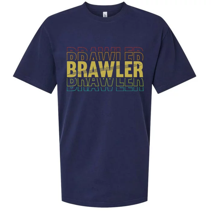 IM A Brawler Showdown Stars Sueded Cloud Jersey T-Shirt