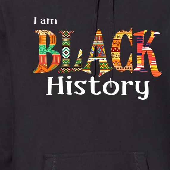 I Am Black History Month African American Black Pride Premium Hoodie