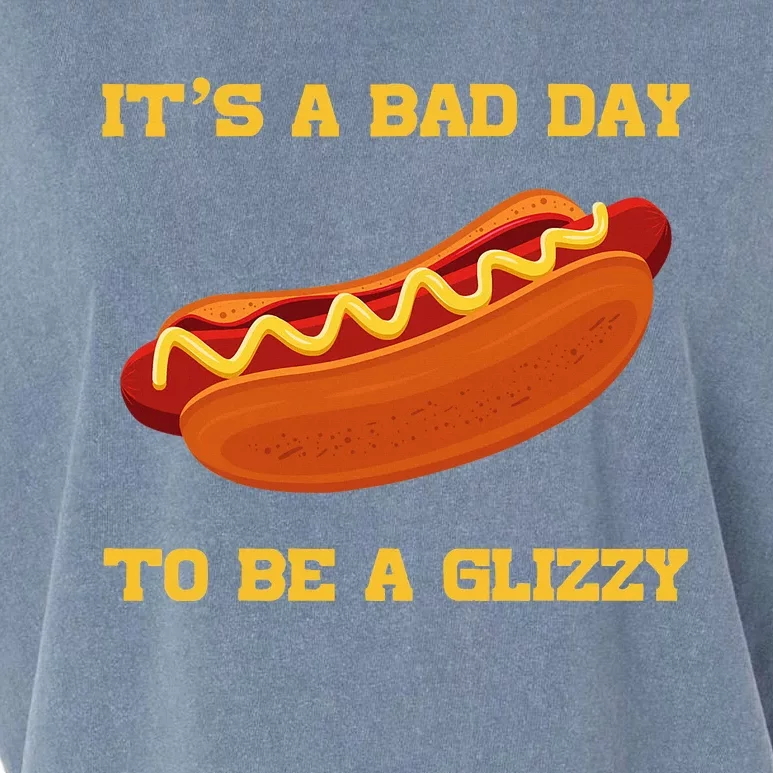 Its A Bad Day To Be A Glizzy Garment-Dyed Women's Muscle Tee