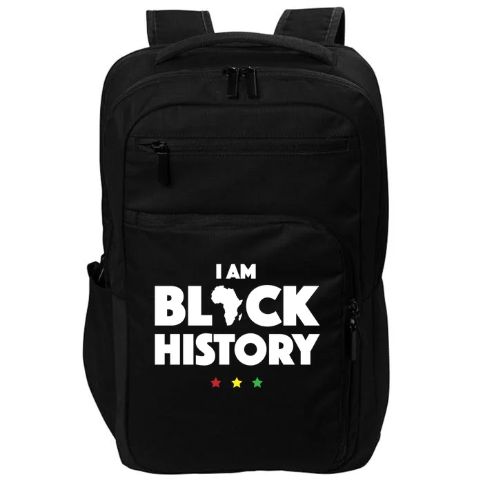 I Am Black History Funny Gift Africa Pride Black History Month Impact Tech Backpack