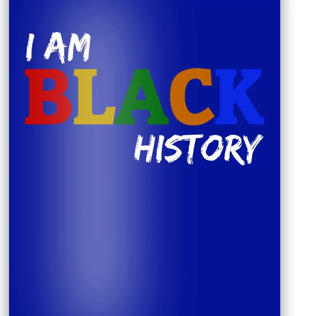 I Am Black History Gift Poster