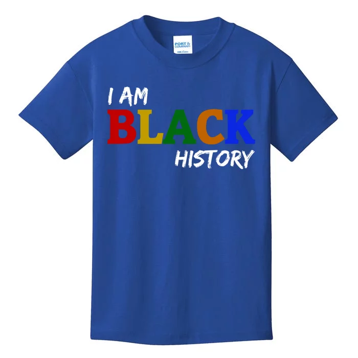 I Am Black History Gift Kids T-Shirt