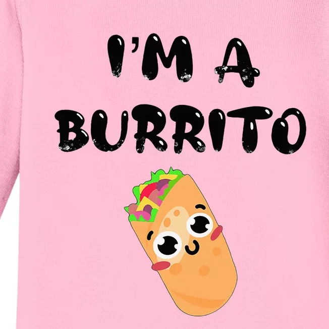 I’M A Burrito Baby Long Sleeve Bodysuit