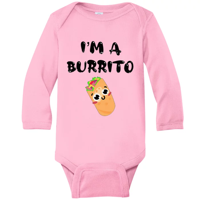 I’M A Burrito Baby Long Sleeve Bodysuit